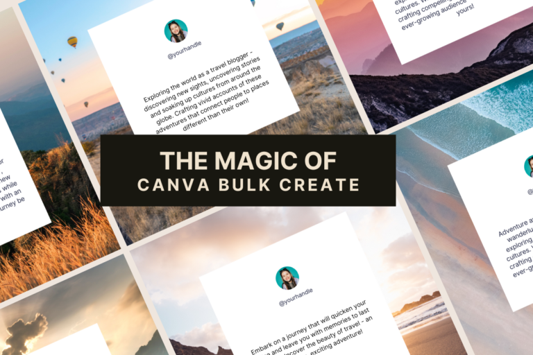 Unlock the Magic of Canva Bulk Create